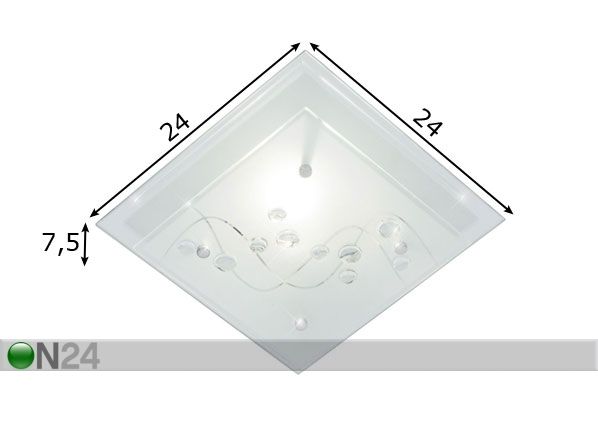 Подвесной светильник Gemini размеры