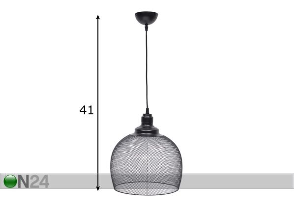 Подвесной светильник Gird Black размеры