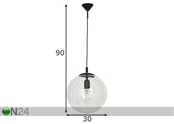 Подвесной светильник Globus размеры