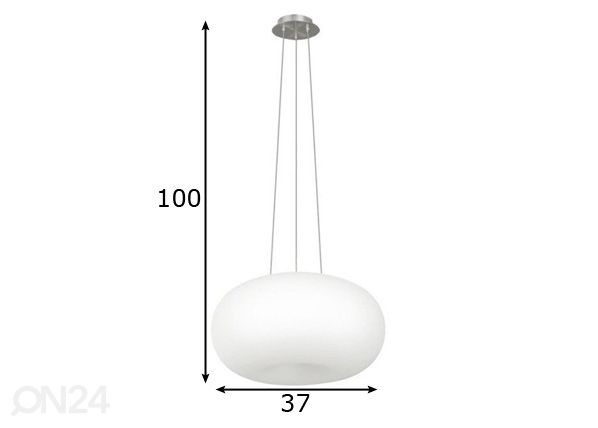 Подвесной светильник Inez Ø37 см размеры