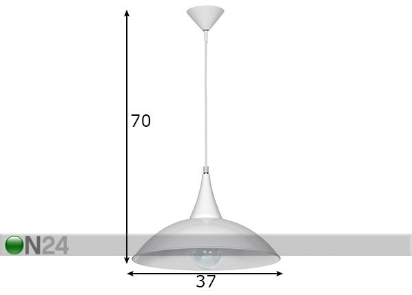 Подвесной светильник Katila размеры