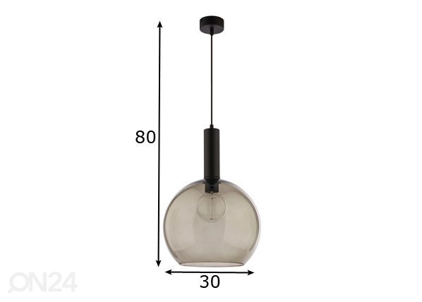 Подвесной светильник Laf Smoky размеры