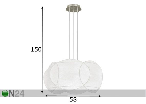 Подвесной светильник Latalia размеры