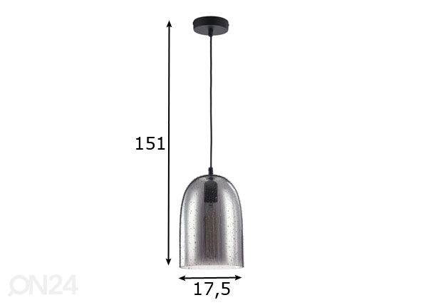 Подвесной светильник Loft Bergen размеры