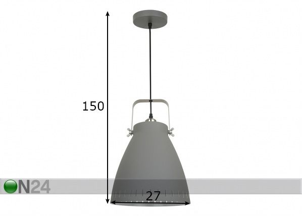 Подвесной светильник Makky размеры