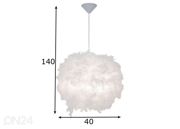 Подвесной светильник Manito размеры