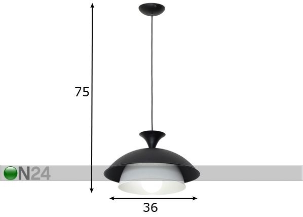 Подвесной светильник Mekko размеры