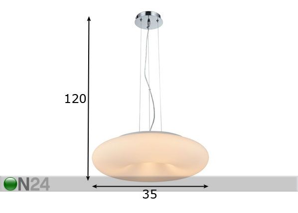 Подвесной светильник Modern Aura размеры