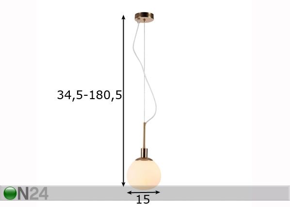 Подвесной светильник Modern Erich размеры