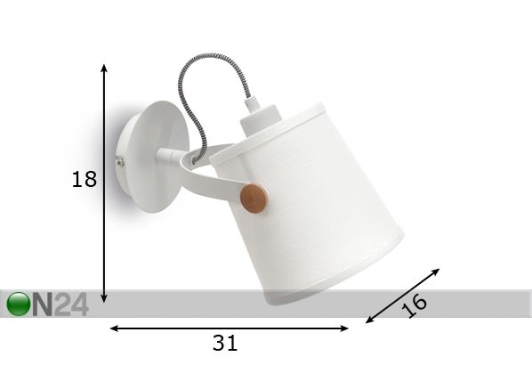 Подвесной светильник Nordica размеры