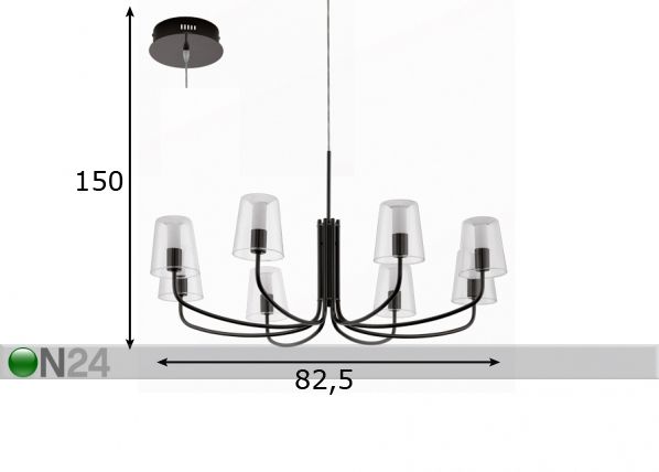 Подвесной светильник Noventa размеры