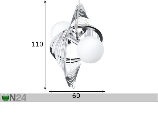 Подвесной светильник Omano размеры