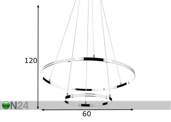 Подвесной светильник Ontar LED размеры