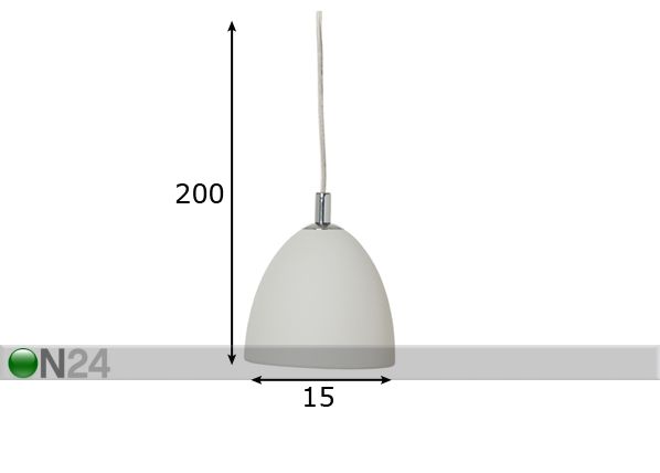 Подвесной светильник Oslo CH размеры