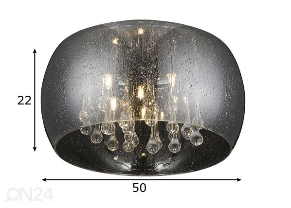 Подвесной светильник Rain Ø50 см размеры