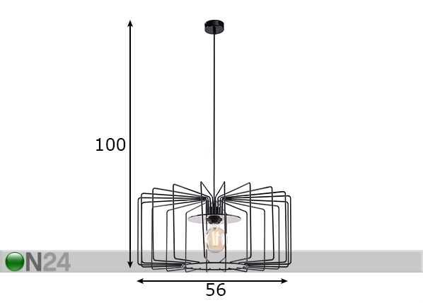 Подвесной светильник Ramos размеры