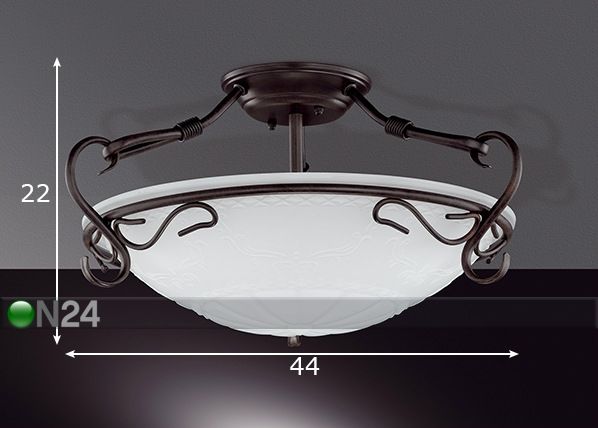 Подвесной светильник Riva размеры