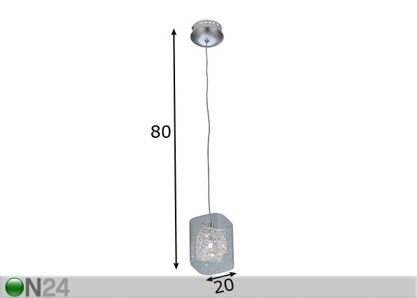 Подвесной светильник Roxy размеры