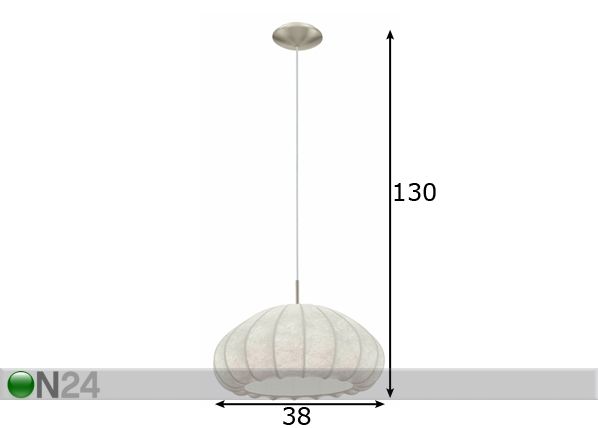 Подвесной светильник Sedilo Cocoon размеры