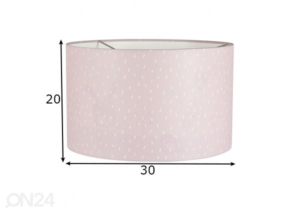 Подвесной светильник Special-Pink размеры
