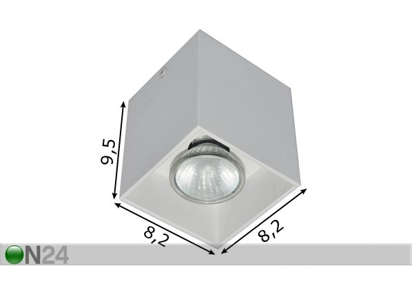 Подвесной светильник Square размеры