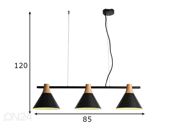 Подвесной светильник Stockholm размеры