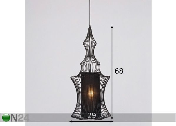 Подвесной светильник Swing Iron размеры