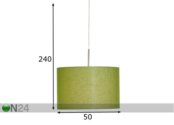 Подвесной светильник Trix-L Ø50 cm размеры