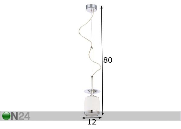 Подвесной светильник Vento размеры