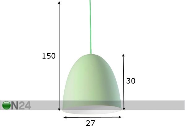 Подвесной светильник Viola размеры