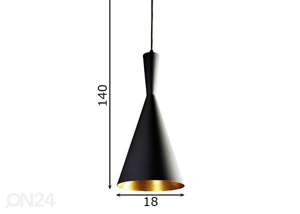 Подвесной светильник Vita размеры