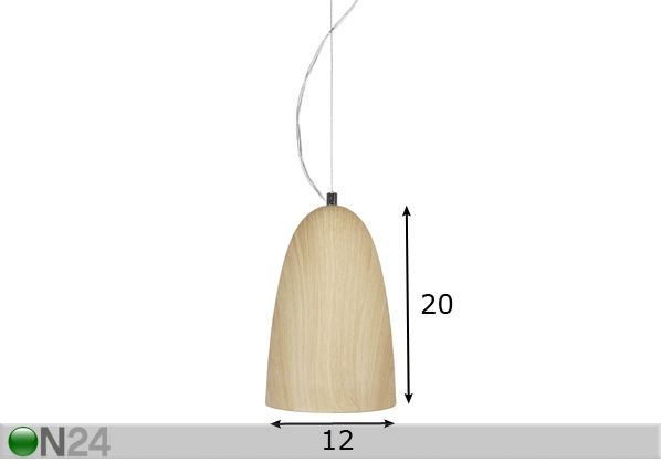 Подвесной светильник Wood Mini размеры