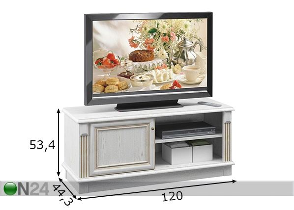 Подставка под ТВ Versailles размеры