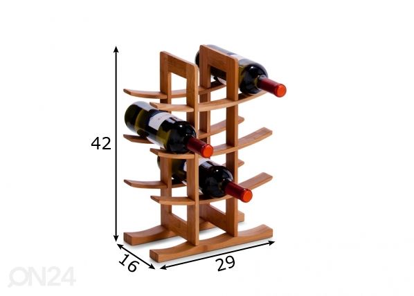 Полка для вина размеры