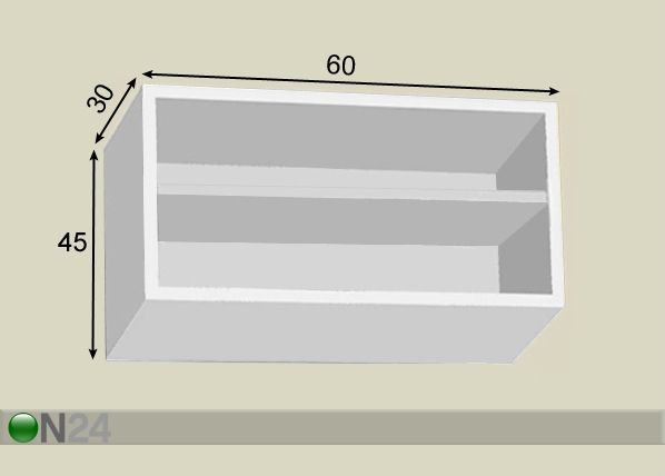 Полка 60 cm размеры