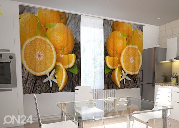 Полузатемняющая штора Oranges 200x120 cm