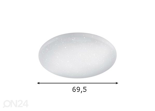 Потолочный плафон Uranus + пульт размеры