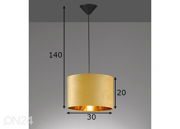 Потолочный светильник Aura размеры