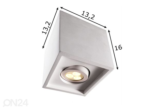 Потолочный светильник Caja размеры