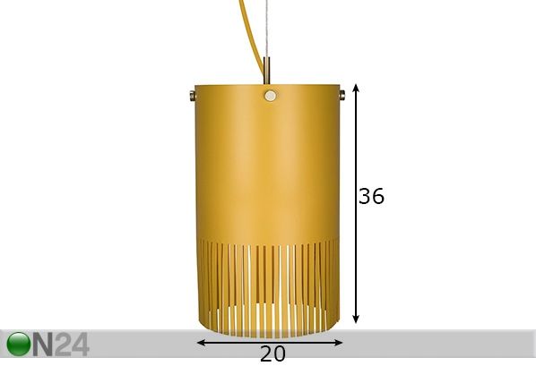 Потолочный светильник Fringe размеры