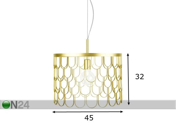 Потолочный светильник Gatsby размеры