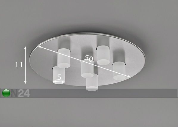 Потолочный светильник LED Cap размеры