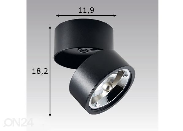 Потолочный светильник Lomo CL1 размеры
