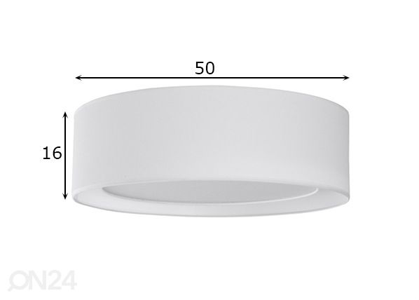 Потолочный светильник Milo Ø50 cm размеры
