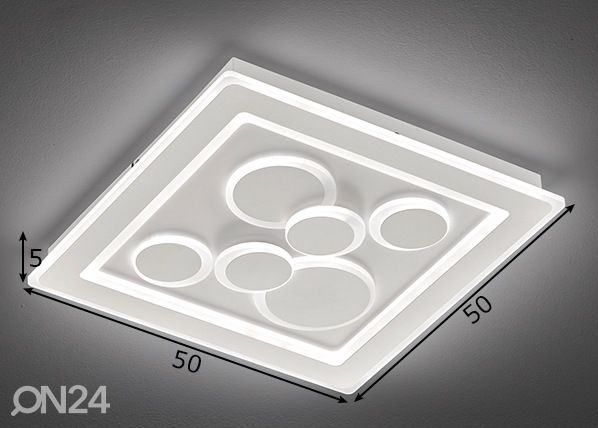 Потолочный светильник Ratio LED размеры