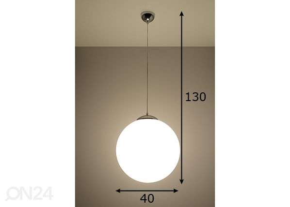 Потолочный светильник Ugo 40 cm, белый размеры