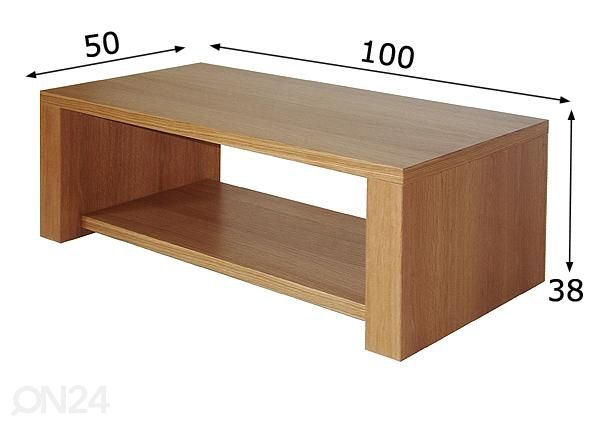 Придиванный столик AM-DL размеры