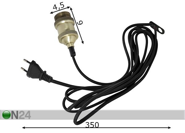 Провод Cord, E27 размеры