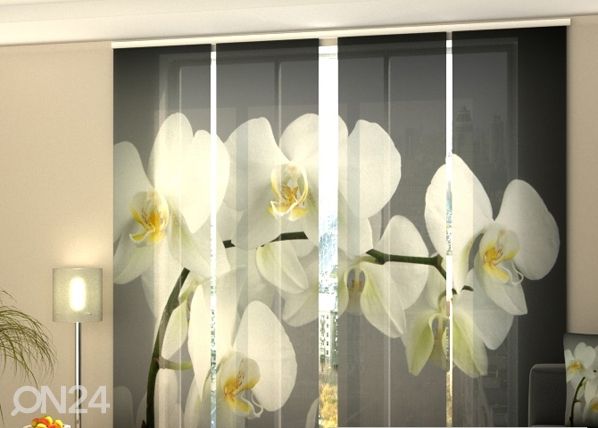 Просвечивающая панельная штора Song Orchids 240x240 см