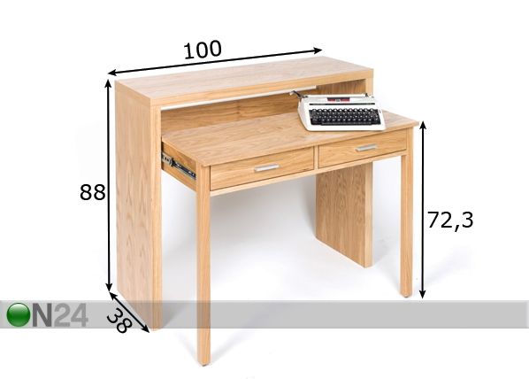 Рабочий стол Console Desk 09 размеры